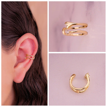 Ear Cuff Corazón Mini.